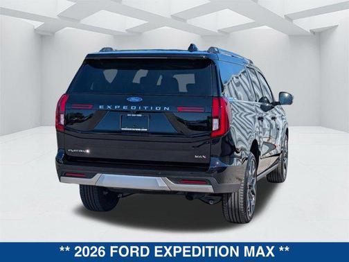 AGATE BLACK METALLIC 2026 Ford Expedition Max Platinum
