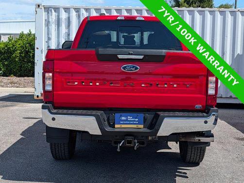 RACE RED 2022 Ford F-350 Lariat