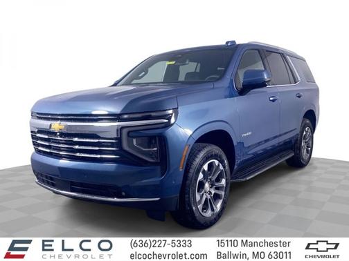 Lakeshore Blue Metallic 2026 Chevrolet Tahoe LT