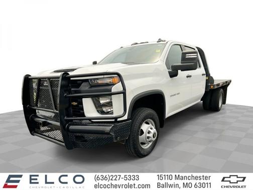 Summit White 2021 Chevrolet Silverado 3500 Work Truck