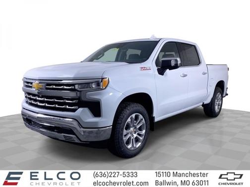 Polar White Tricoat 2026 Chevrolet Silverado 1500 LTZ