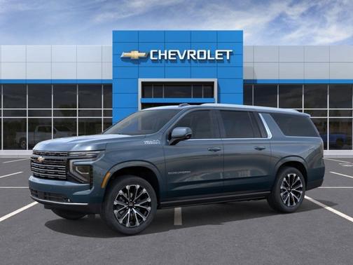 Lakeshore Blue Metallic 2026 Chevrolet Suburban High Country