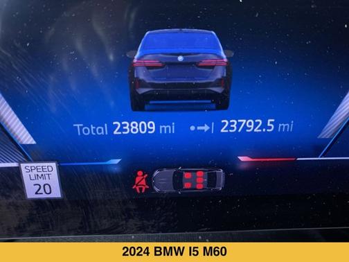 Black Sapphire Metallic 2024 BMW i5 M60