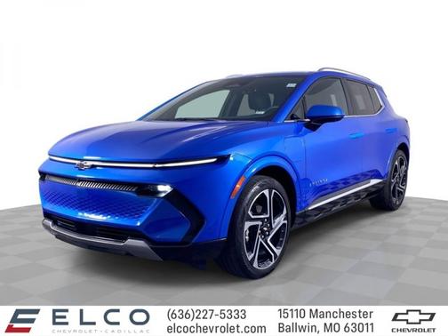 Riptide Blue Metallic 2024 Chevrolet Equinox EV LT