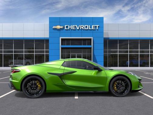 Roswell Green Metallic 2026 Chevrolet Corvette 2LZ