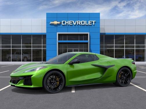 Roswell Green Metallic 2026 Chevrolet Corvette 2LZ