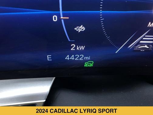 Stellar Black Metallic 2024 Cadillac LYRIQ Sport