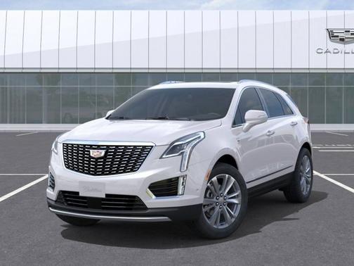 Crystal White Tricoat 2026 Cadillac XT5 FWD Premium Luxury