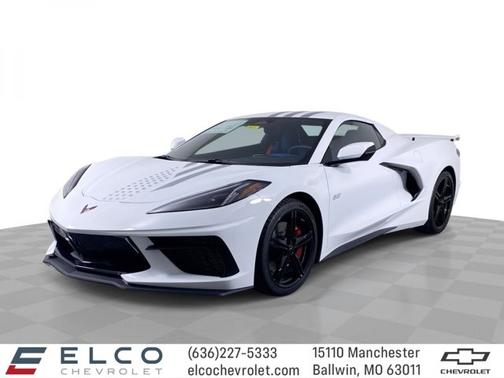 Arctic White 2026 Chevrolet Corvette 3LT
