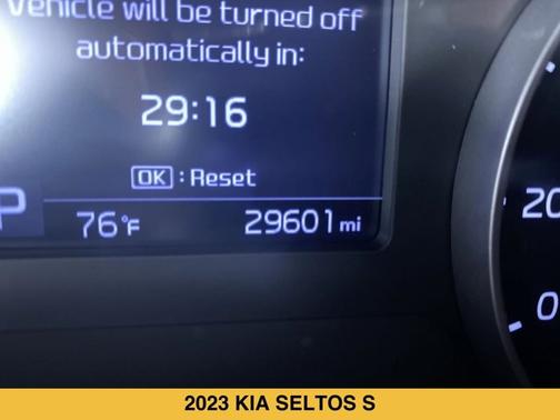 Neptune Blue 2023 Kia Seltos S