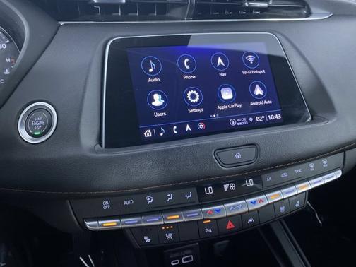 Stellar Black Metallic 2023 Cadillac XT4 AWD Premium Luxury