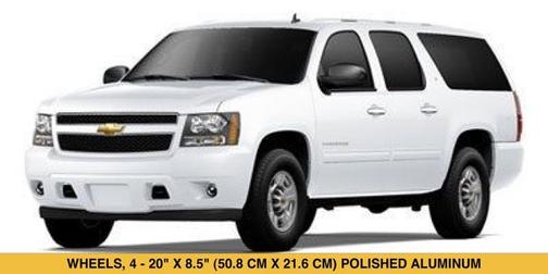 Black 2012 Chevrolet Suburban LTZ