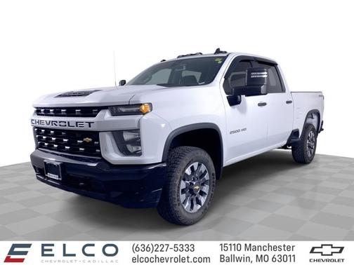 Summit White 2022 Chevrolet Silverado 2500 Custom