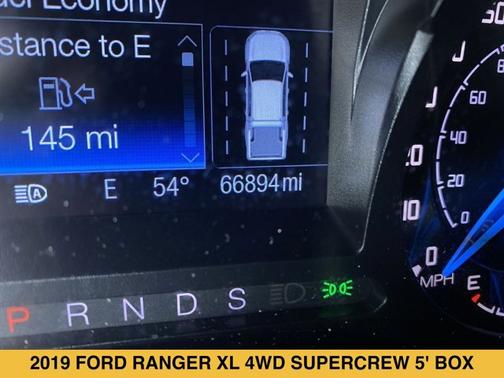 2019 Ford Ranger XL 4WD SuperCrew 5' Box