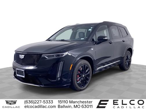 Stellar Black Metallic 2024 Cadillac XT6 AWD Sport