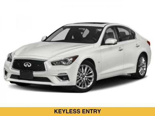 Black Obsidian 2018 INFINITI Q50 3.0t LUXE