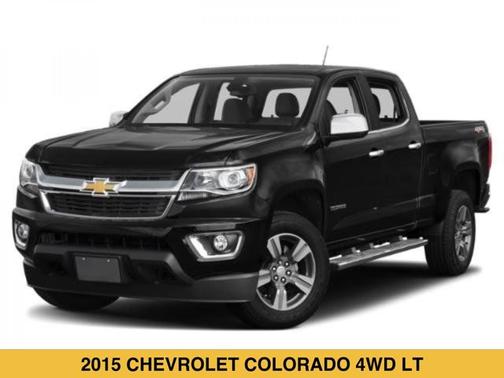 Black 2015 Chevrolet Colorado LT