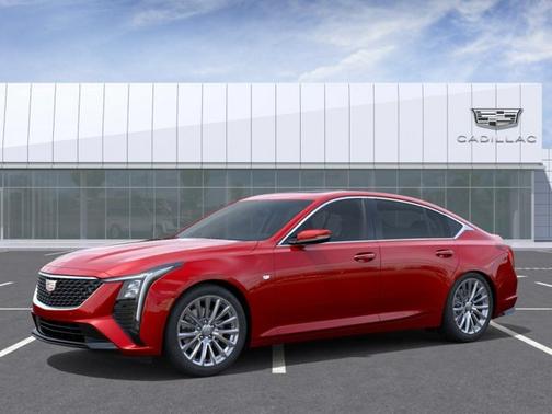 Radiant Red Tintcoat 2026 Cadillac CT5 Premium Luxury