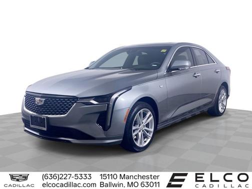 Argent Silver Metallic 2023 Cadillac CT4 Luxury