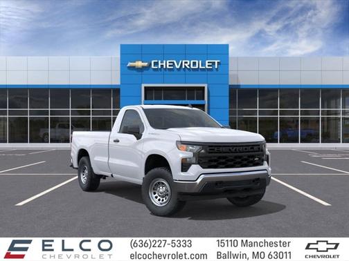 Summit White 2026 Chevrolet Silverado 1500 Work Truck