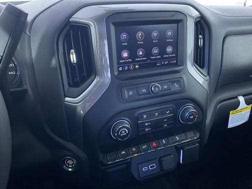 Sterling Gray Metallic 2026 Chevrolet Silverado 1500 Custom Trail Boss