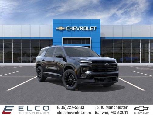 Mosaic Black Metallic 2026 Chevrolet Traverse FWD LT