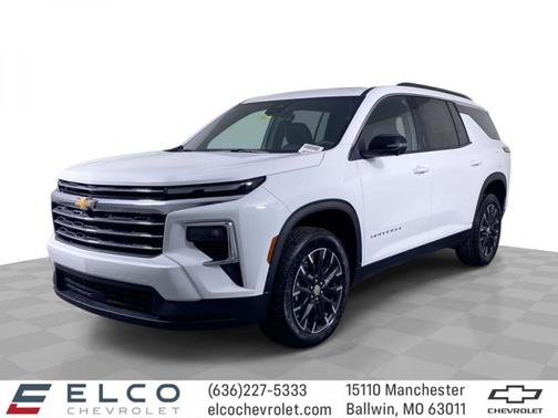 Summit White 2026 Chevrolet Traverse AWD LT