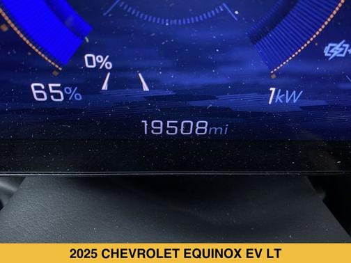 Riptide Blue Metallic 2025 Chevrolet Equinox EV LT