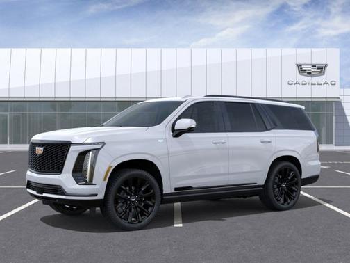 Vibrant White Tricoat 2026 Cadillac Escalade 4WD Platinum Sport