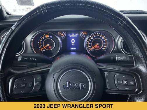 Sarge Green Clearcoat 2023 Jeep Wrangler Sport