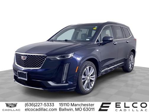 Dark Moon Blue Metallic 2022 Cadillac XT6 Premium Luxury