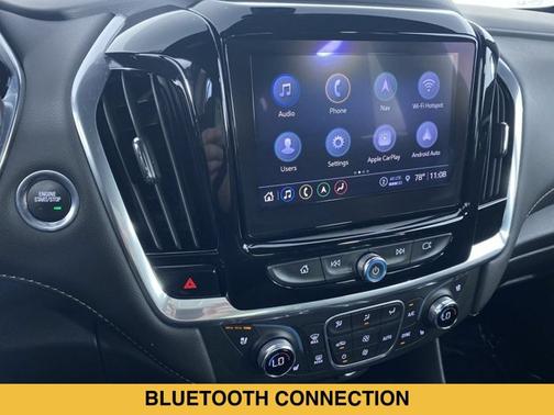 Summit White 2022 Chevrolet Traverse Premier