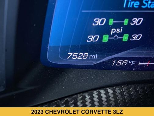 Rapid Blue 2023 Chevrolet Corvette 3LZ