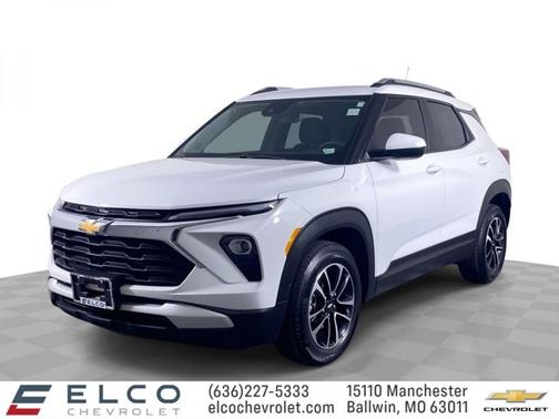 Summit White 2025 Chevrolet Trailblazer LT