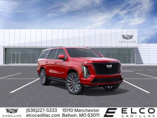 Radiant Red Tintcoat 2026 Cadillac Escalade AWD V-Series