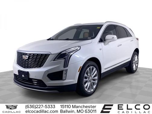 Crystal White Tricoat 2021 Cadillac XT5 AWD Premium Luxury
