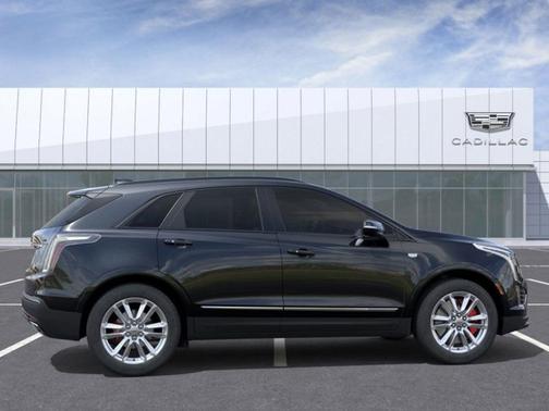 Stellar Black Metallic 2025 Cadillac XT5 AWD Sport