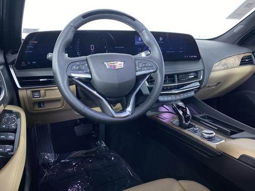 Crystal White Tricoat 2025 Cadillac CT5 Premium Luxury