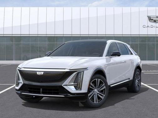 Vibrant White Tricoat 2026 Cadillac LYRIQ Premium Luxury