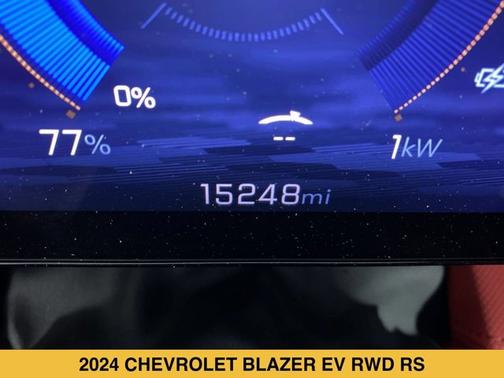 Black 2024 Chevrolet Blazer EV RWD RS