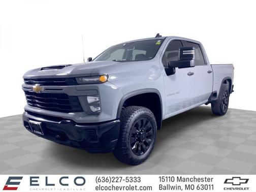 Slate Gray Metallic 2025 Chevrolet Silverado 2500 Custom