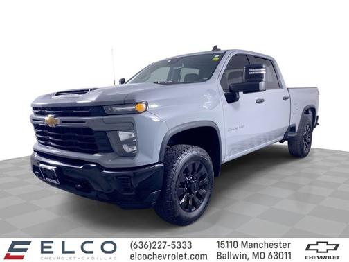 Slate Gray Metallic 2025 Chevrolet Silverado 2500 Custom