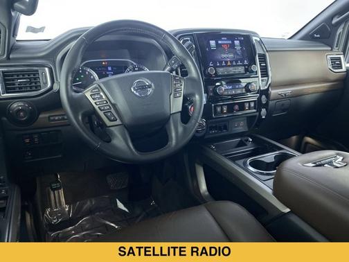 Pearl White 2022 Nissan Titan Platinum Reserve