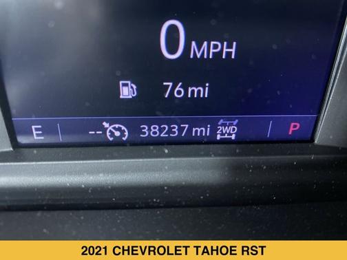 Summit White 2021 Chevrolet Tahoe RST