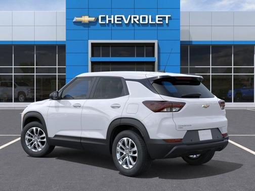 Summit White 2026 Chevrolet Trailblazer LS