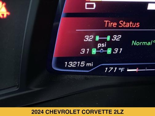 Carbon Flash Metallic 2024 Chevrolet Corvette 2LZ
