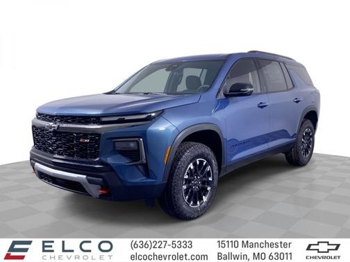 Lakeshore Blue Metallic 2026 Chevrolet Traverse AWD Z71