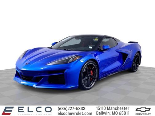 Riptide Blue Metallic 2025 Chevrolet Corvette 2LZ