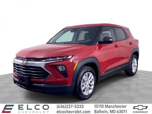 Apex Red 2026 Chevrolet Trailblazer LS