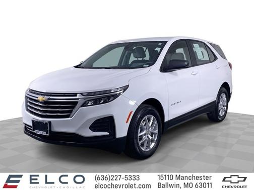 Summit White 2024 Chevrolet Equinox LS